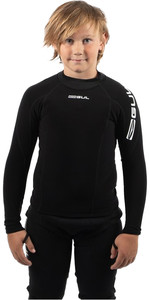 2023 Gul Junior Evotherm Long Sleeve Thermal Top Ev0062-B9 Black